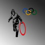 Wallity Banksy - 7 Escultura de pared Multicolor